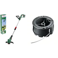 Bosch Akku-Rasentrimmer UniversalGrassCut 18V-26-500 & Bosch Fadenspule UniversalGrassCut (Länge: 6m, Dicke: 1.6mm, für Rasentrimmer UniversalGrassCut)