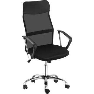 Homcom Ergonomischer Bürostuhl Schwarz