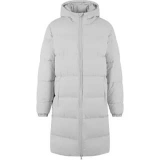 URBAN CLASSICS Long Puffer Mantel Light Asphalt XL