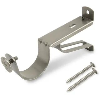 Rod Desyne Sinlge (1.5 BKT pcs) -Satin Nickel Single Bracket Piece