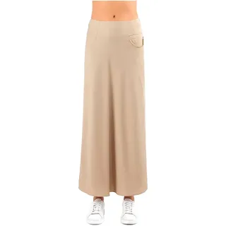 Armani Exchange Langer Rock Damen Beige 40
