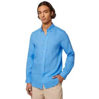 Scotch & Soda Herren Linen Button-down Shirt Shirt (1er Pack)