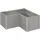 Belvedere Mini L100 102 x 102 x 45 cm quarzgrau-metallic