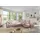 Eckcouch Polyester 2-Sitzer Rosa