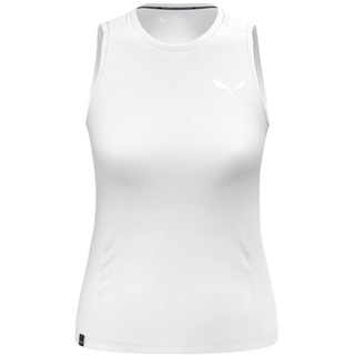 Salewa Damen Puez Dry Tank Top Women T-Shirt, Weiß, S EU