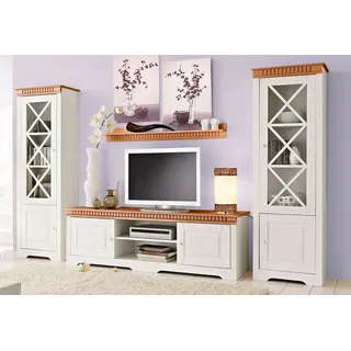 OTTO home home Wohnwand "Lisa", Set, 3 Stk. tlg., weiß, honig),