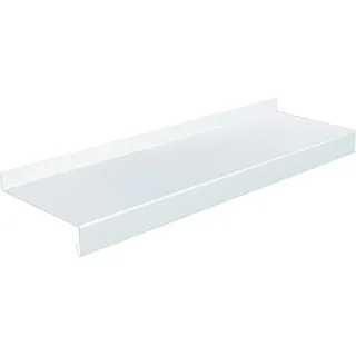 Fensterbank Aluminium Weiß 18 cm x 125 cm