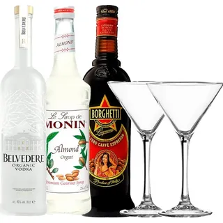 Pack Espresso Martini con Copas Sirupe Spanien  280 cl 30.0 %