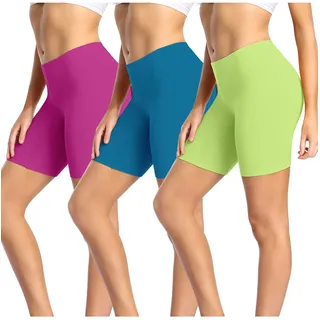 wirarpa Boxershorts Damen 3er Pack Lang Baumwolle Unterwäsche Weich Panties Hosen Unter Kleid Größe L