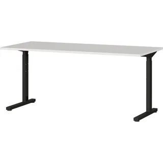 Germania Schreibtisch GW-Profi 3.0 Lichtgrau / Schwarz