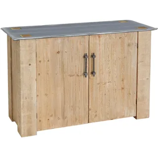 Mendler Sideboard 80 x 120 x 48 cm Beige