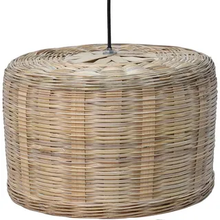 Naturfarbige Hängelampe aus Bambus  39 cm - Beige