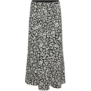 VERO MODA Damen VMALBA Ankle Skirt WVN GA NOOS A-Linien-Rock, Schwarz, X-Small