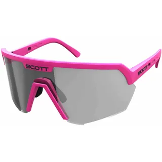 Scott Sport Shield Ls Photochrome Sonnenbrille - Pink - Grey Light Sensitive/CAT1-3