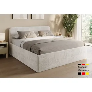 home collective Polsterbett 100 x 200 cm H2 Hellbeige