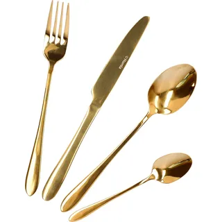 HOMLA Besteckset ABELE Gold 16-tlg. - Gold