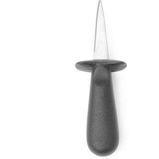 HENDI 781920 Austernmesser, Schellfischmesser, Länge: 160mm, Edelstahl, POM-Plastic, Schwarz