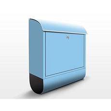 Apalis 71343 Design Briefkasten Colour Light Blue 39x46x13cm