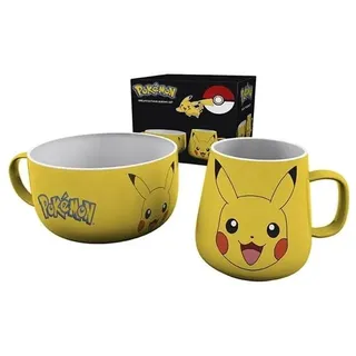 ABYstyle - POKEMON Breakfast Set Mug + Bowl Pikachu