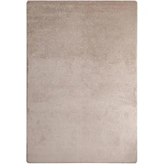 Steffensmeier Teppich Cambridge, Wohnzimmer, Schlafzimmer, in Sand, Größe: 200x200 cm