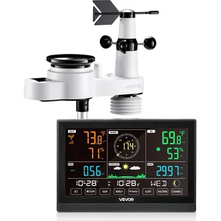 Vevor 5-in-1-Wetterstation Mehrfarbig 7,5-Zoll-Display