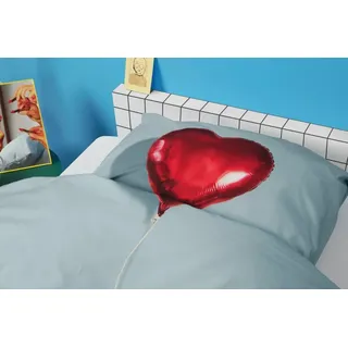 Snurk Baumwollbettwäsche Airhead Farbe Multi 135 x 200 cm + 80 x 80