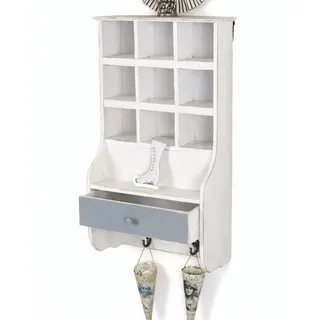 Wandregal Hängeschrank Shabby Hängeregal Wandschrank Badschrank Handtuchhalter