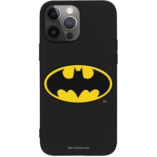 Personalaizer Flexible Schutzhülle, Schwarz, kompatibel mit iPhone 15 Pro Max von Batman