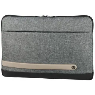 Hama Laptophülle Terra Kunstfaser grau bis 33,8 cm (13,3 Zoll)