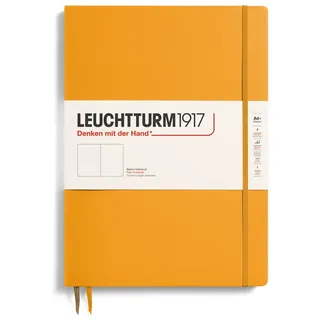 Leuchtturm1917 Notizbuch Master Slim A4+ orange blanko