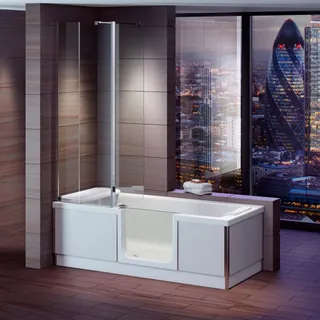 HAK STYLE Badewanne mit Tür 180 x 80 cm (HAK)