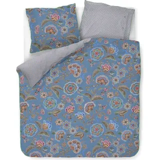 Pip Studio Bettwäsche-Garnitur Matata Farbe Blau Größe 200x200+2x80x80 - Blau