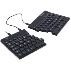 Bild von R-Go Split Break Ergonomische Tastatur QWERTY (Nordic) schwarz