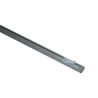 GARDINIA Vorhangschienen-Set Lucy« 1-läufig Silber 200 cm