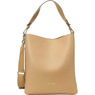 Marc O'Polo Schultertasche Umhängetasche Brinja Hobo Bag Pure Sand hellbraun - Hellbraun