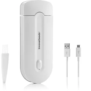 InnovaGoods InnovaGoods® Mini wiederaufladbarer Rasierer mit LED-Licht Epiluch, entfernt einfach und präzise empfindliche Bereiche, mit Mini-Design, wiederaufladbar und LED-Licht, ideal für Zuhause.