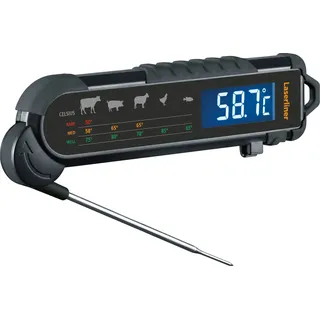 Laserliner ThermoMaitre Fleischthermometer | Kabellos, -40° bis 230° C, Für Gastronomie, Haushalt, Handwerk und Industrie, Digitales Temperaturmessgerät