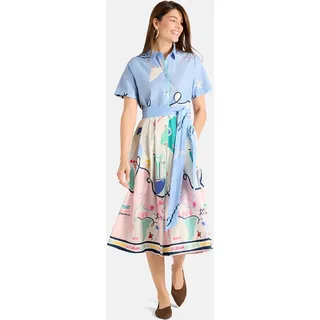Lieblingsstück Sommerkleid "EstelleL", 424p3, blau bell