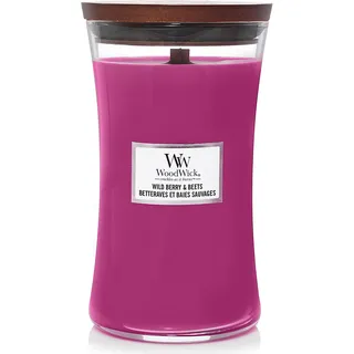 Woodwick Wild Berry & Beets Duftkerze 609,5 g pink