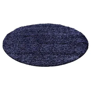 Life Shaggy 1500 Hochflorteppich 120 cm navy