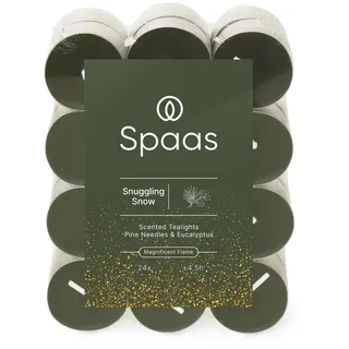 Spaas Duftteelichte Blockverpackung x24 4,5St. - Snuggling Snow