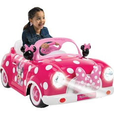 Huffy 17611W Minnie Mouse Electric Ride On Car, Pink, One Size
