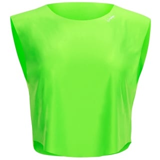 WINSHAPE Damen Functional Light Cropped Top Aet115, All-fit Style T-Shirt, Neon-grün, XS EU