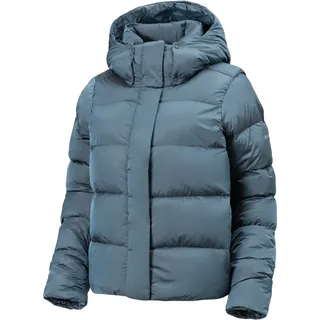 Columbia Damen Amaze Puff Hoodie Jacke (Größe M, blau)