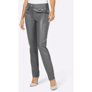 CREATION L creation L, Lederimitathose, grau