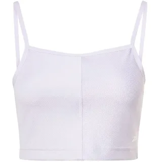 Reebok Yoga Performance Rib Crop Sport-top - Purple Oasis - M