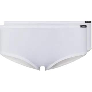 SKINY Cotton Panty 2 St. Weiß 40