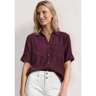 STREET ONE Hemdbluse Rustic Rouge 34