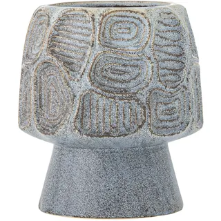 Bloomingville Creative Collection Clarke Blumentopf, Blau, Steingut, T16,5xH18,5 cm