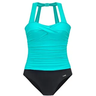LASCANA Badeanzug Damen Grün 38 Cup C